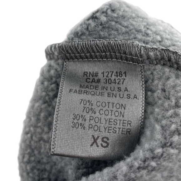 NWT Wildfox LOVE Graphic Cut Off Sweatshirt Washed Black Grey - Picture 5 of 6